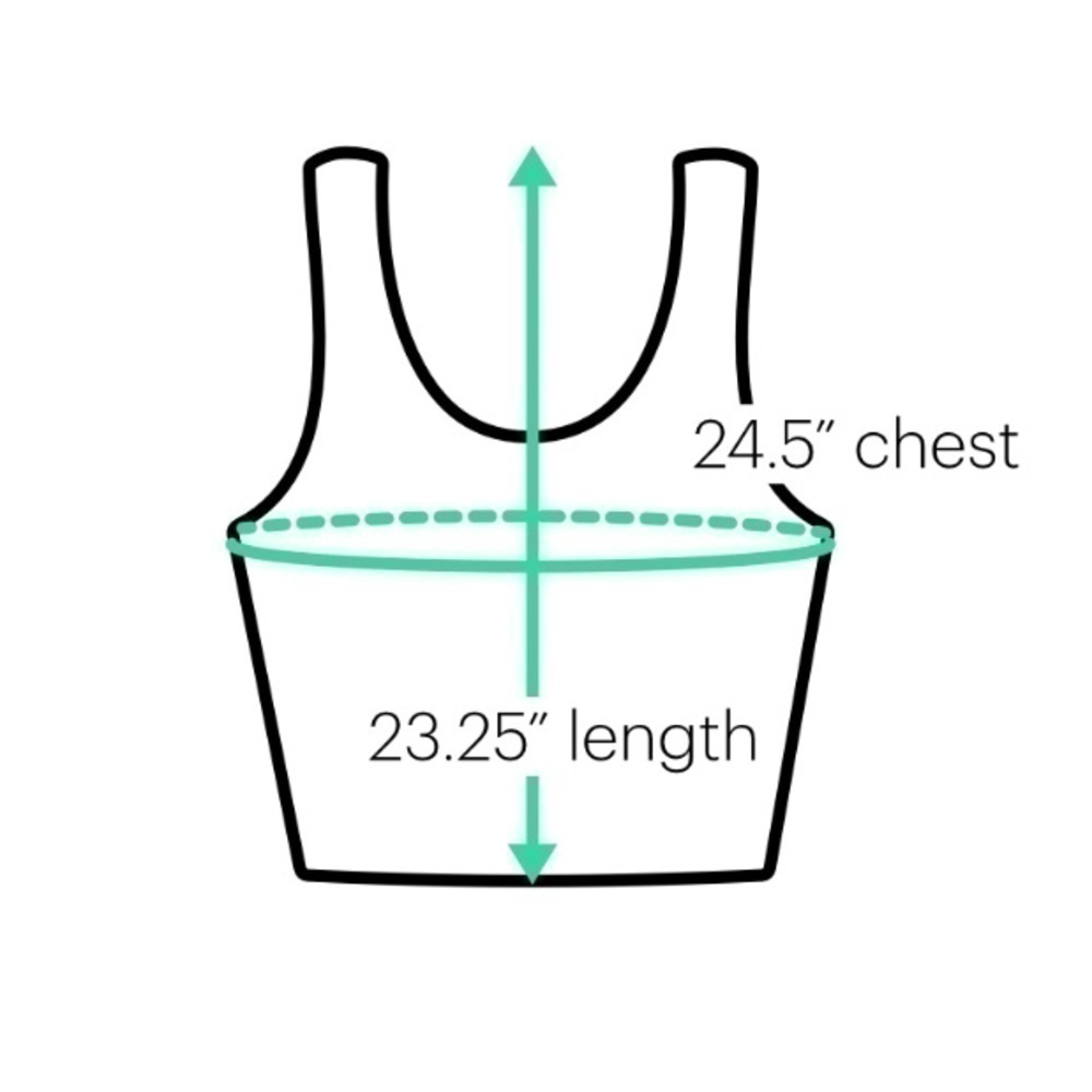 ribbed slightly cropped tank - Picture 3 of 3